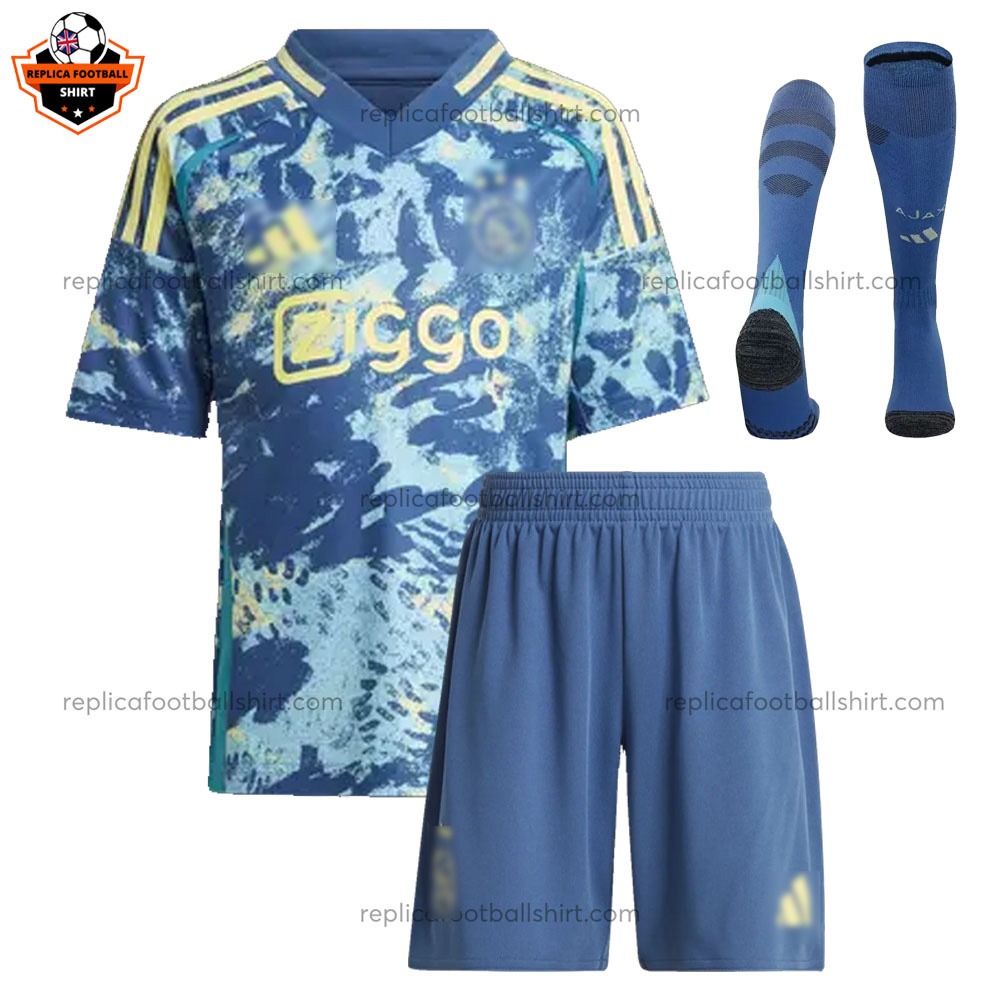 Ajax Away Kid Replica Football Kit 2024/25 - Front View