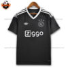 Ajax Black Pre Match Men Replica Football Shirt 24/25 - Front View
