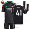 Arsenal Away Kid Replica Football Kit 2024/25 RICE 41 - Over View