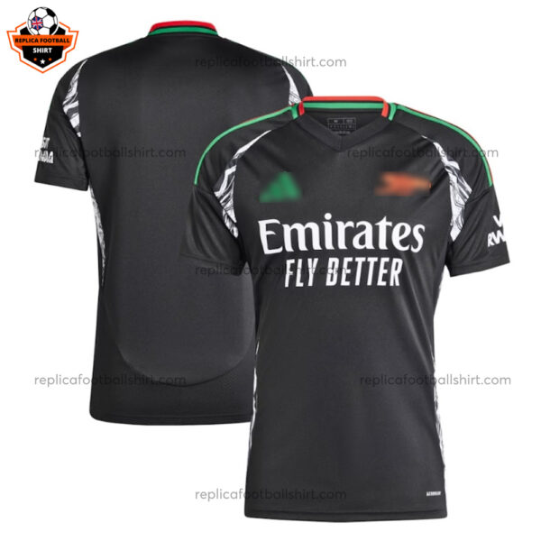 Arsenal Away Men Replica Football Shirt 24/25 - Over View