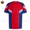 Arsenal Blue Red Training Men Replica Football Shirt 2024/25 - Front View