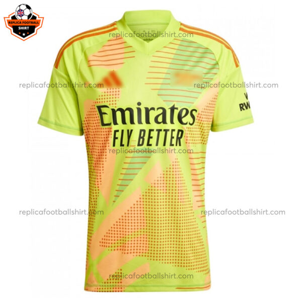 Arsenal Goalkeeper Men Replica Football Shirt 2024/25 - Front View