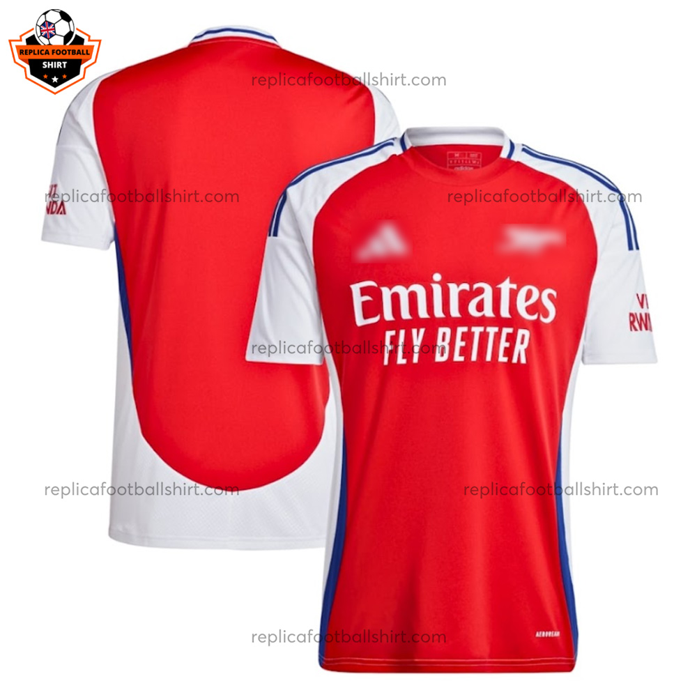 Arsenal Home Men Replica Football Shirt 2024/25 - Over View