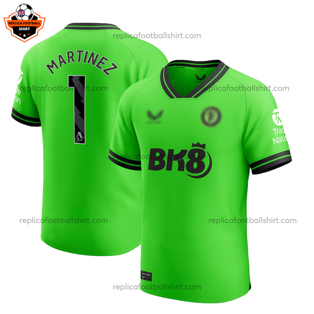 Aston Villa Away Goalkeeper Replica Shirt MARTINEZ 1 - Front View