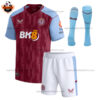 Aston Villa Home Adult Replica Kit 23/24 - Front View