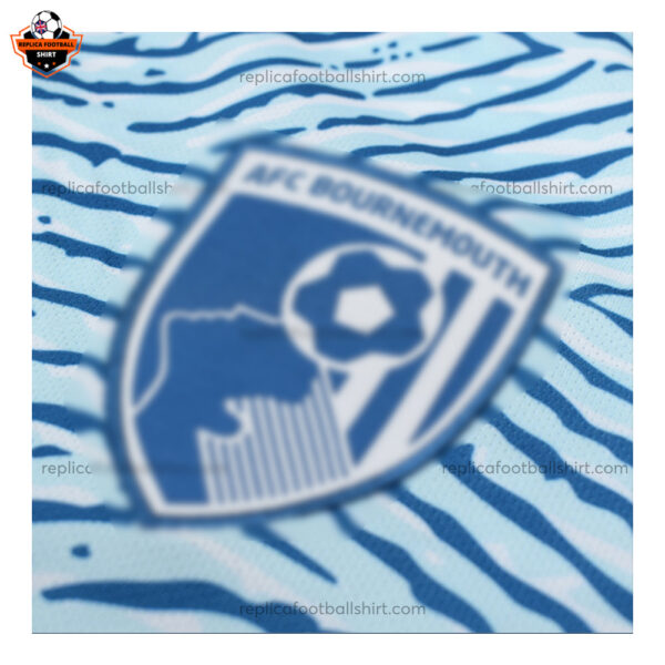 Bournemouth Away Men Replica Football Shirt 2023/24 - Front Logo View -1