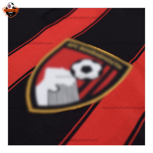 Bournemouth Home Men Replica Football Shirt 2023/24 - Front Logo View