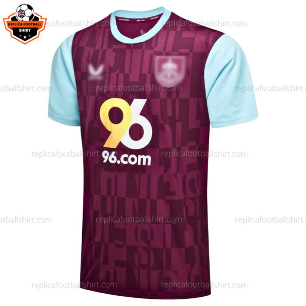 Burnley Home Replica Football Shirt 24/25 - Front View