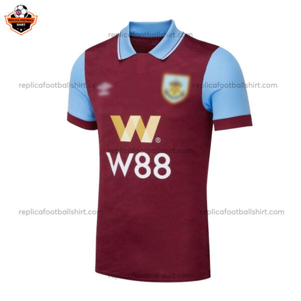 Burnley Home Replica Shirt 23/24 - Front View
