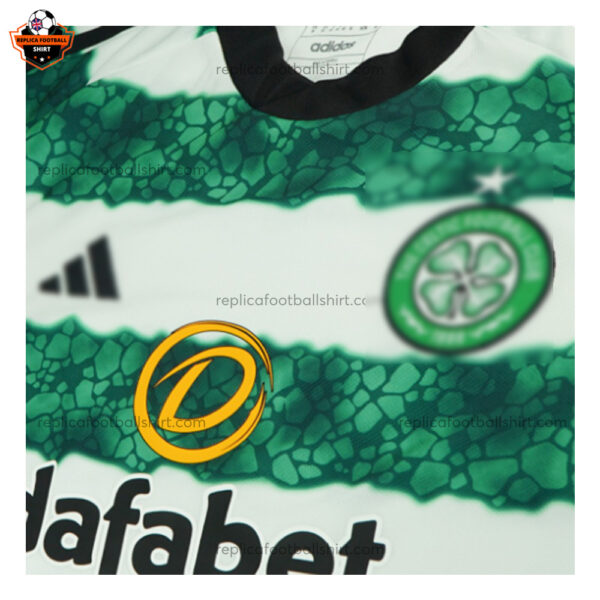 Celtic Home Kid Replica Football Kit 2023/24 - Front Shirt View