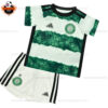 Celtic Home Kid Replica Football Kit 2023/24 - Front View