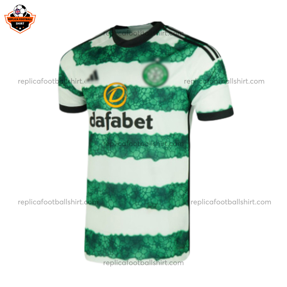 Celtic Home Men Replica Football Shirt 2023/24 - Front View