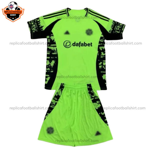 Celtic Special Edition Kid Replica Football Kit 2024/25 - Front View