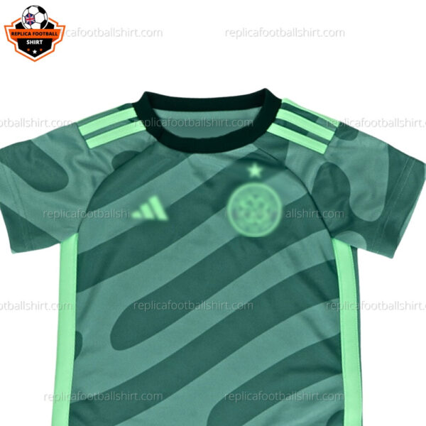 Celtic Third Kid Replica Football Kit 2023/24 - Front Shirt View
