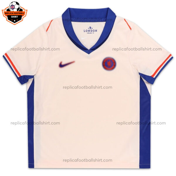 Chelsea Away Kid Replica Football Kit 2024/25 - Front Shirt View