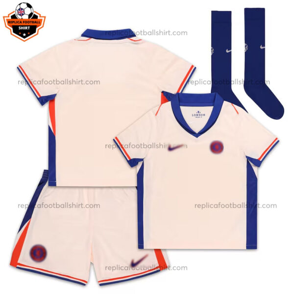 Chelsea Away Kid Replica Football Kit 2024/25 - Over View