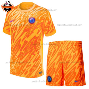 Chelsea Goalkeeper Kid Replica Football Kit 2024/25 - Front View