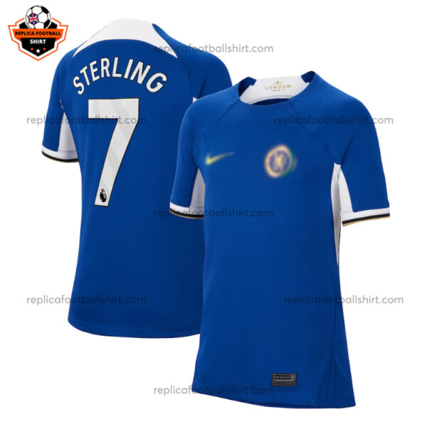 Chelsea Home Men Replica Football Shirt 2023/24 STERLING 7 - Over View