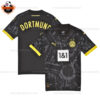 Dortmund Away Men Replica Football Shirt 2023/24 - Over View