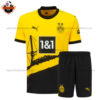 Dortmund Home Adult Replica Football Kit 2023/24 - Front View