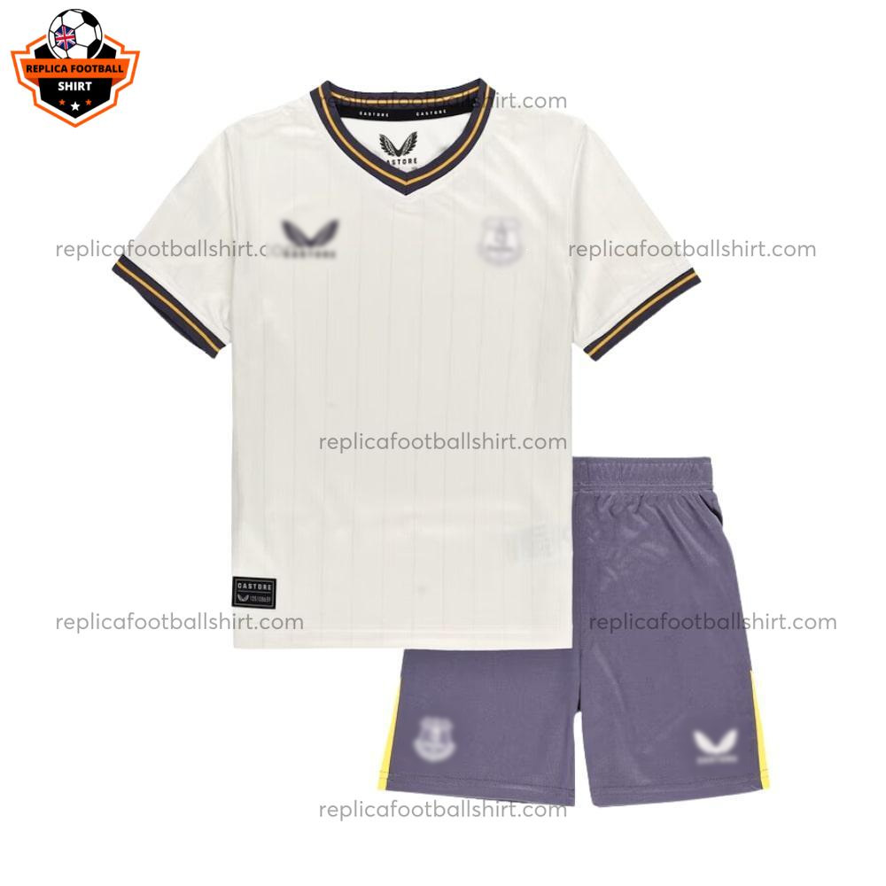 Everton Third Kid Replica Football Kit 2024/25 - Front View