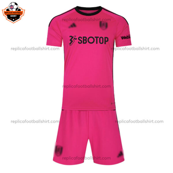 Fulham Away Adult Replica Kit 23/24 - Front View No Socks