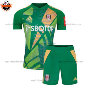 Fulham United Goalkeeper Kids Replica Football Kit 2024/25 - Front View