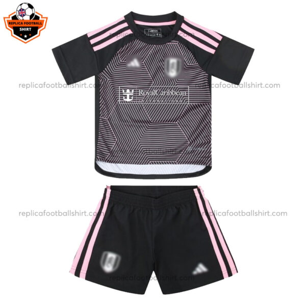 Fulham Third Kids Kit 2023-24 - Front View No Socks