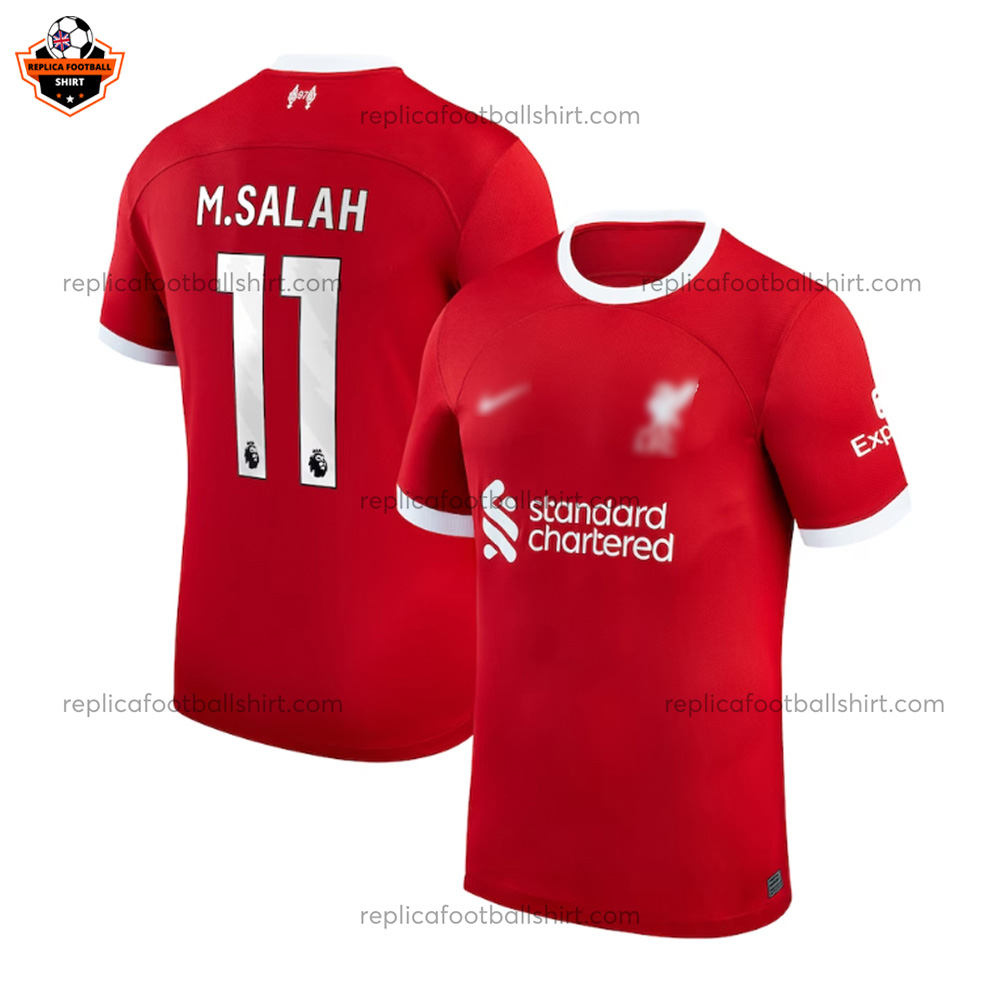 Liverpool Home Men Football Shirt 2023/24 M.SALAH 11 - Over View