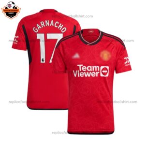 Man Utd Home Replica Shirt GARNACHO 17 - front
