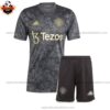 Manchester United Stone Roses Pre Match Kid Replica Kit - front