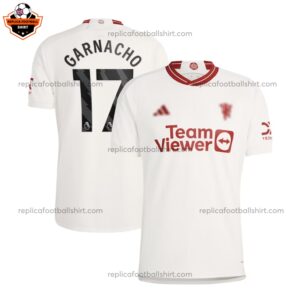 Man Utd Third Replica Shirt GARNACHO 17 - front