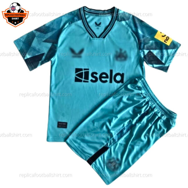 Newcastle Goalkeeper Away Kid Replica Football Kit 2023/24 - Front View