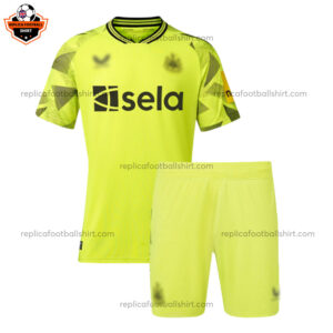 Newcastle Home Goalkeeper Adult Replica Football Kit 2023/24 - Front View