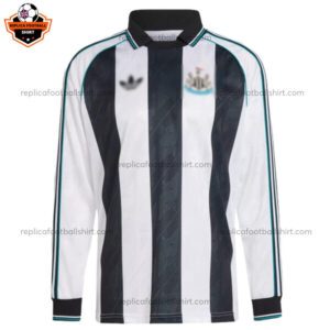 Newcastle Originals Men Replica Football Shirt 2024/25 Long Sleeve - Front View