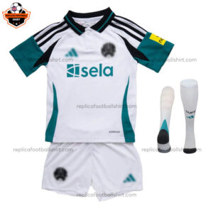 Newcastle Third Kid Replica Football Kit 2024/25 - Front View