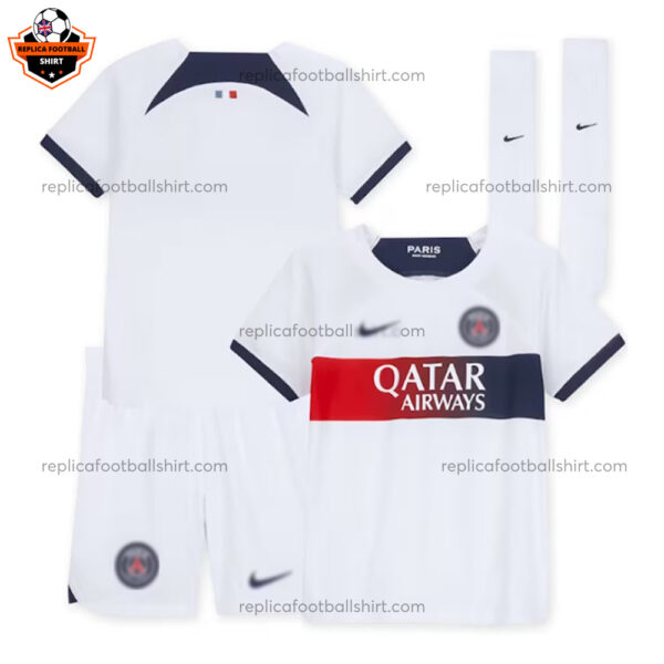 Paris Saint Germain Away Kid Replica Football Kit 2023/24 - Over View