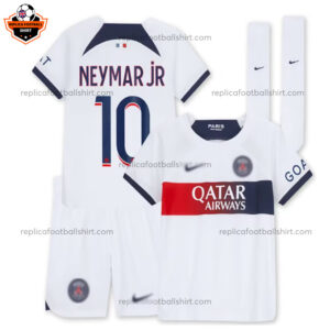 Paris Saint Germain Away Kid Replica Football Kit 2023/24 NEYMAR jR 10 - Over View