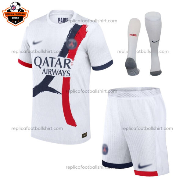 Paris Saint Germain Away Adult Replica Football Kit 2023/24 - Front View