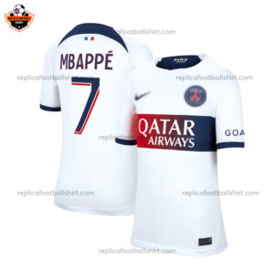Paris Saint Germain Away Men Replica Football Shirt 2023/24 MBAPPÉ 7 - Over View