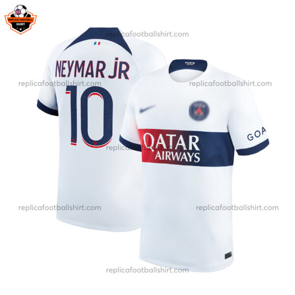 Paris Saint Germain Away Men Replica Football Shirt 2023/24 NEYMAR jR 10 - Over View