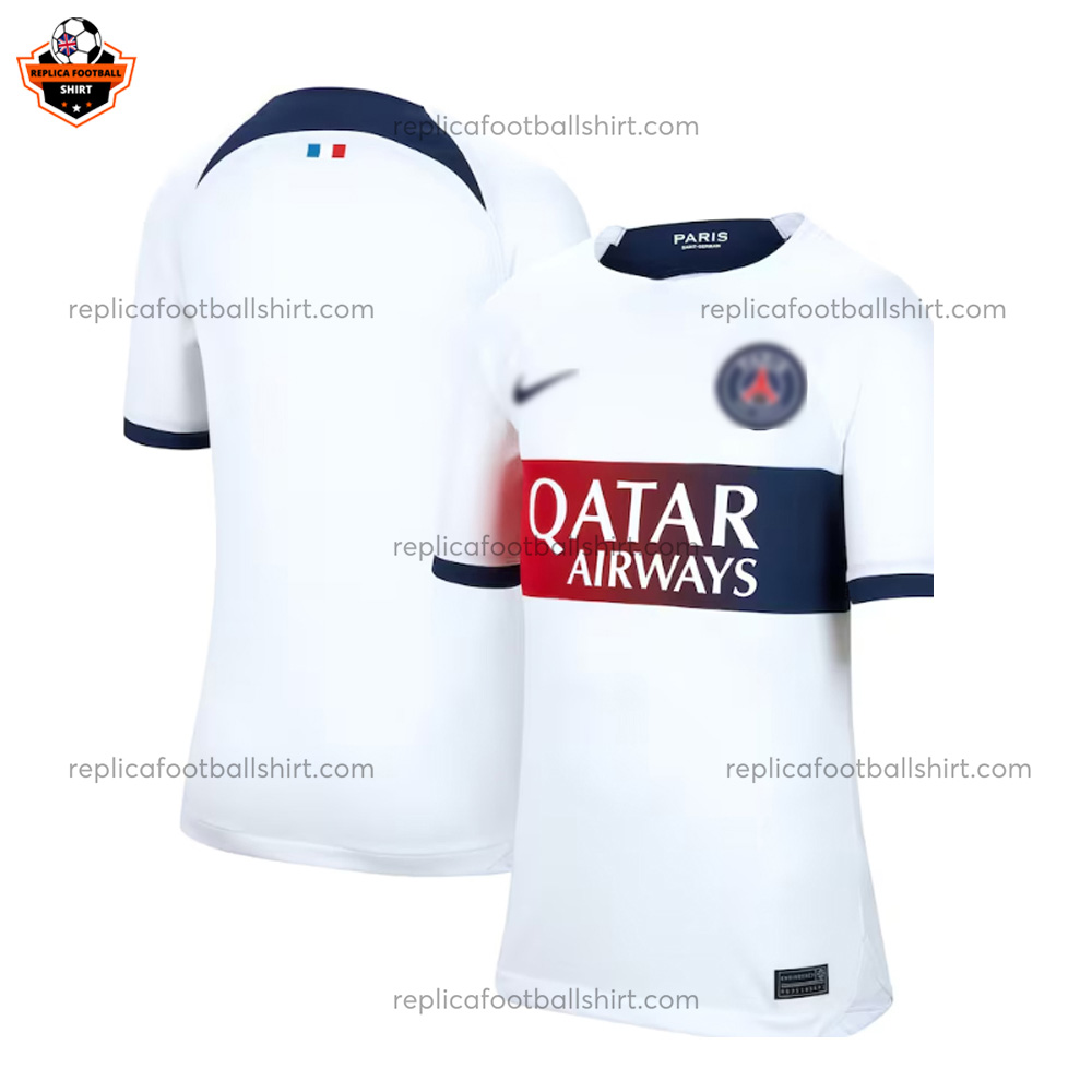 Paris Saint Germain Away Men Replica Football Shirt 2023/24 - Over View