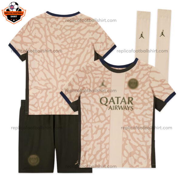 Paris Saint Germain Four Kid Replica Football Kit 2023/24 - Over View