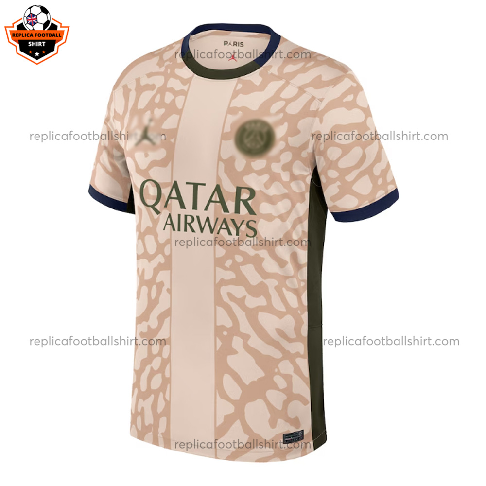 Paris Saint Germain Four Men Replica Football Shirt 2023/24 - Front View