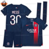 Paris Saint Germain Home Kid Replica Football Kit 2023/24 MESSI 30 - Over View