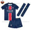 Paris Saint Germain Home Kid Replica Football Kit 2024/25 - Front View
