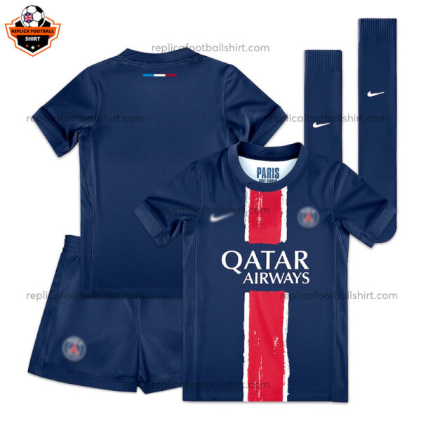 Paris Saint Germain Home Kid Replica Football Kit 2024/25 - Over View