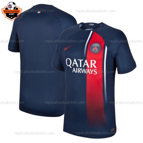 Paris Saint Germain Home Men Replica Football Shirt 2023/24 - Over View