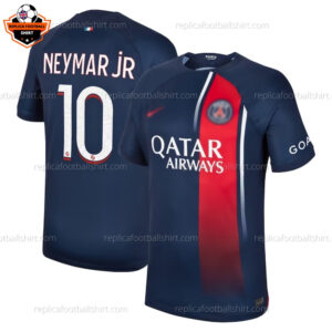 Paris Saint Germain Home Men Replica Football Shirt 2023/24 NEYMAR jR 10 - Over View
