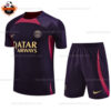 Paris Saint Germain Navy Training Adult Replica Football Kit 2023/24 - Front View